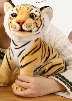 janosch TIGERENTE トラアヒル　ぬいぐるみとぬいぐるみチャーム Amazon | 極上品＆リアルなトラ 虎ぬいぐるみ 置き物 フィギュア